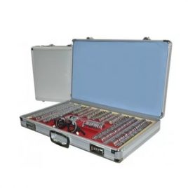 CAJA DE PRUEBAS Y AROS DE METAL